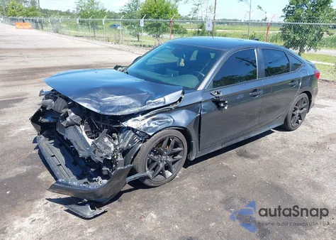 2024 Honda Civic Sport из США, поврежденный, VIN 2HGFE2F52RH559280